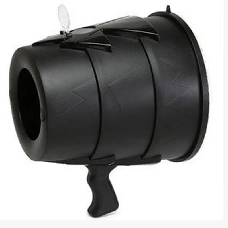 Americano genuíno airzooka dia das crianças canhão de ar complicado truque engraçado tecnologia criativo ventilação brinquedo natal presente aniversário