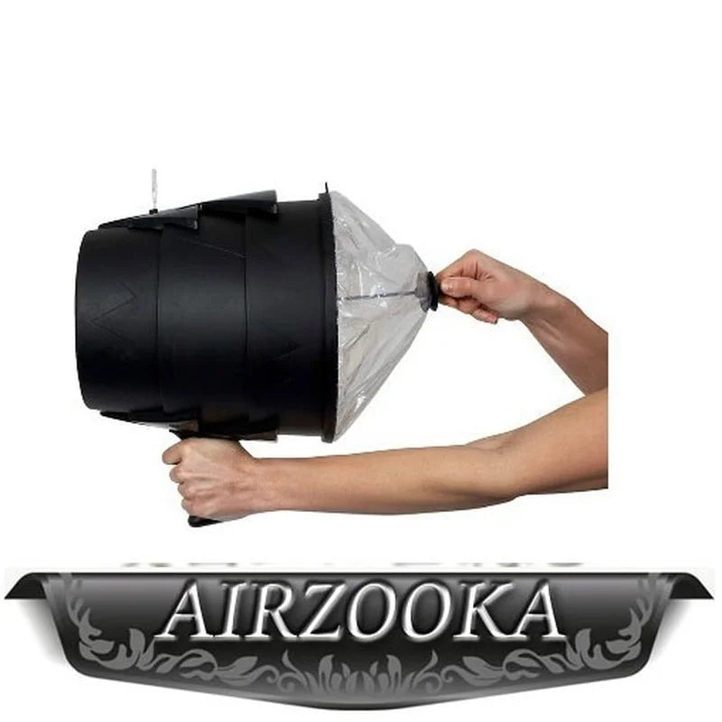 Americano genuíno airzooka dia das crianças canhão de ar complicado truque engraçado tecnologia criativo ventilação brinquedo natal presente aniversário