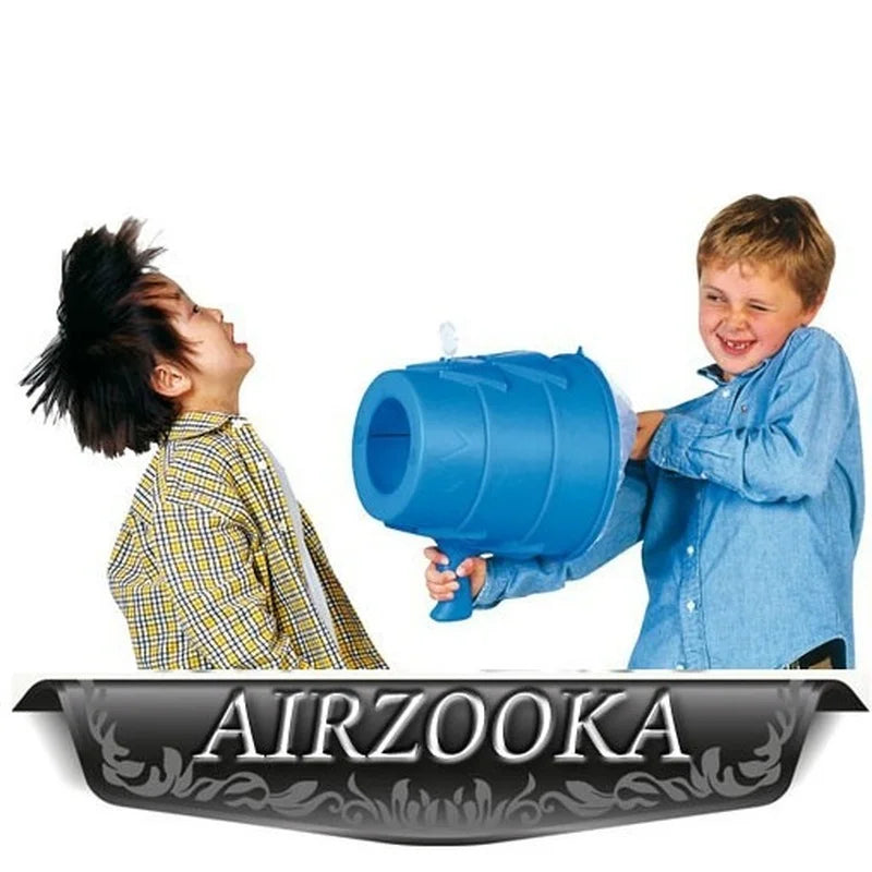 Americano genuíno airzooka dia das crianças canhão de ar complicado truque engraçado tecnologia criativo ventilação brinquedo natal presente aniversário