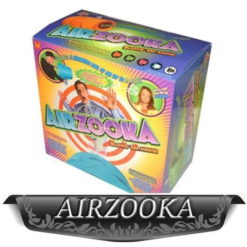 Americano genuíno airzooka dia das crianças canhão de ar complicado truque engraçado tecnologia criativo ventilação brinquedo natal presente aniversário