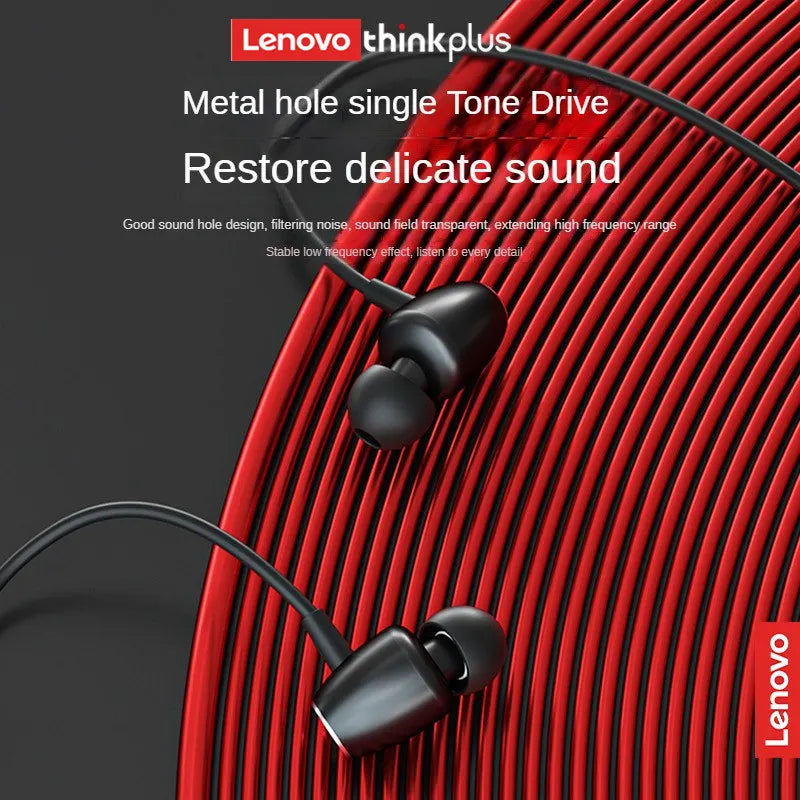 Lenovo Bluetooth Earphones HE05XII Wireless Earbuds Magnetic Neckband Earphone Waterproof Sport Headset Mic Noise Cancelling