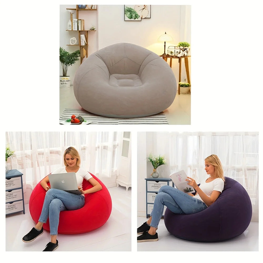 Cadeira Dobrável Versátil de Peça Única para Carregamento – Macia, Durável, para Uso Interno e Externo, Fácil de Guardar. Perfeita para casa, jardim ou viagens!