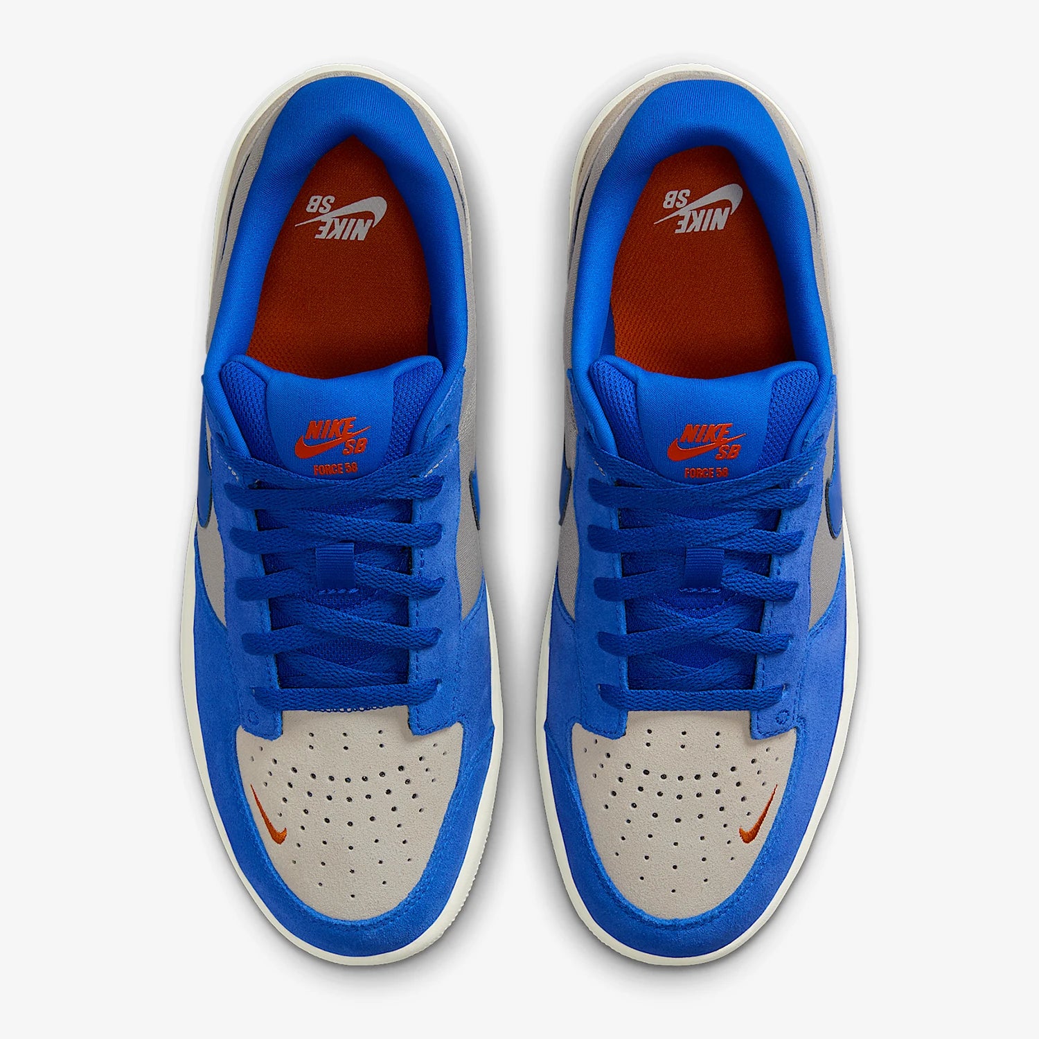 Nike Authentic SB Force 58 Men's Women's Wear-Resistant Low-Top Lace-Up Sneakers DV5477-011