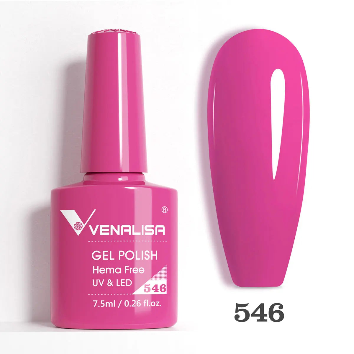 Verniz de Gel com Glitter Venalisa Livre de HEMA e TPO – Cobertura Total Deslumbrante, Soak Off, Gel UV/LED para Unhas de Gel Francesas, Coleção Nude Rosa Jelly