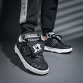 35-45 ao ar livre juventude maré pão sapatos femininos masculino placa classe calçados outono sapatos casuais confortáveis anti deslizamento tênis moda