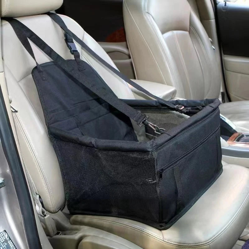 Capa de Assento para Carro de Cães de Alta Qualidade, Dobrável e Removível, Bolsa de Transporte Segura e Estável para Viagens
