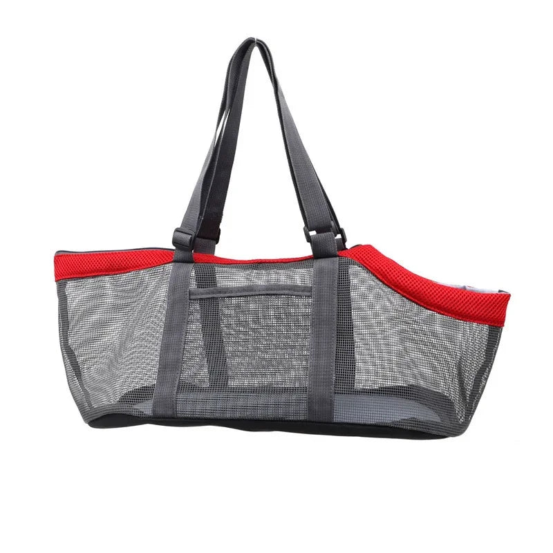 Sacos de transporte para animais de estimação malha dobrável pet transportadora bolsa para cães pequenos schnauzer em miniatura cães acessórios