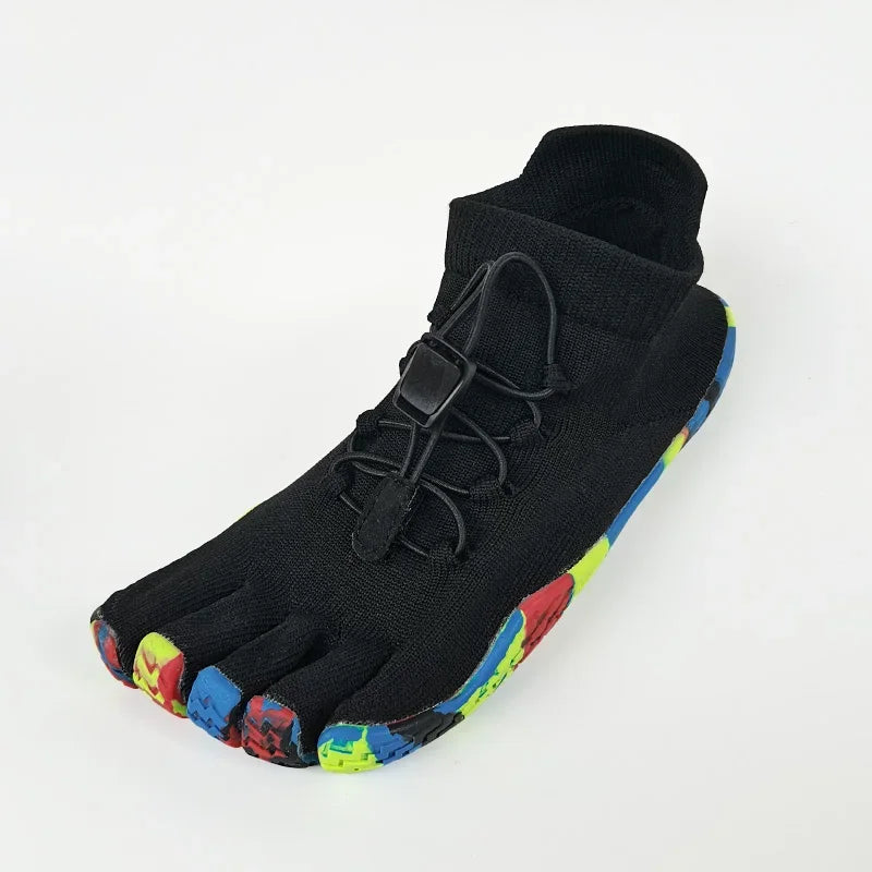 Sapatos Unissex com Dedos Separados para Homens, Tênis Casuais FiveFingers, Sapatos de Escalada com Drenagem, Sapatos de Água de Secagem Rápida para Canyoning