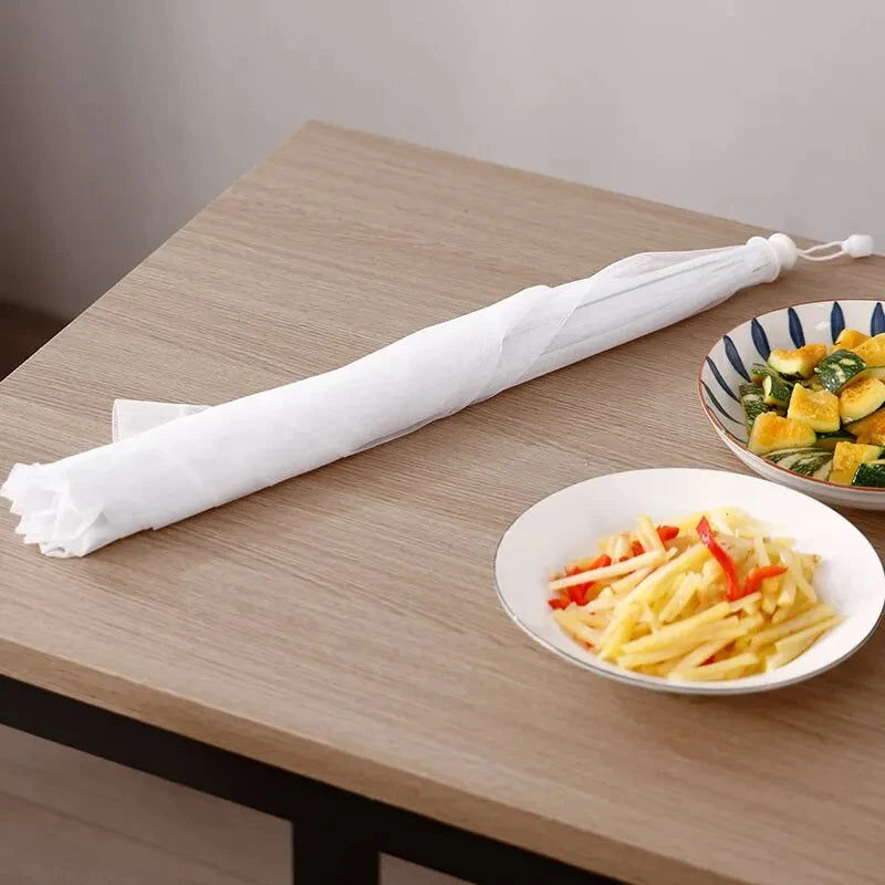 > **Tela Protetora de Alimentos Dobrável e Lavável – Capa Anti-Insetos e Moscas para Pratos e Mesa**
>