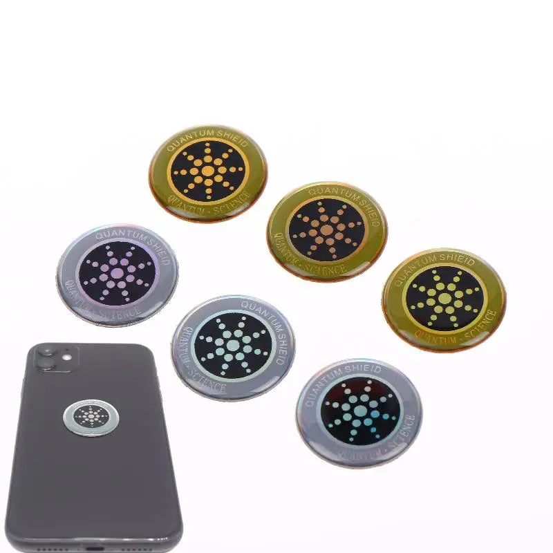 Barreiras para celular, proteção emf, adesivos anti-radiação para smartphones, laptops, computadores e todos os dispositivos eletrônicos, 2/6 peças