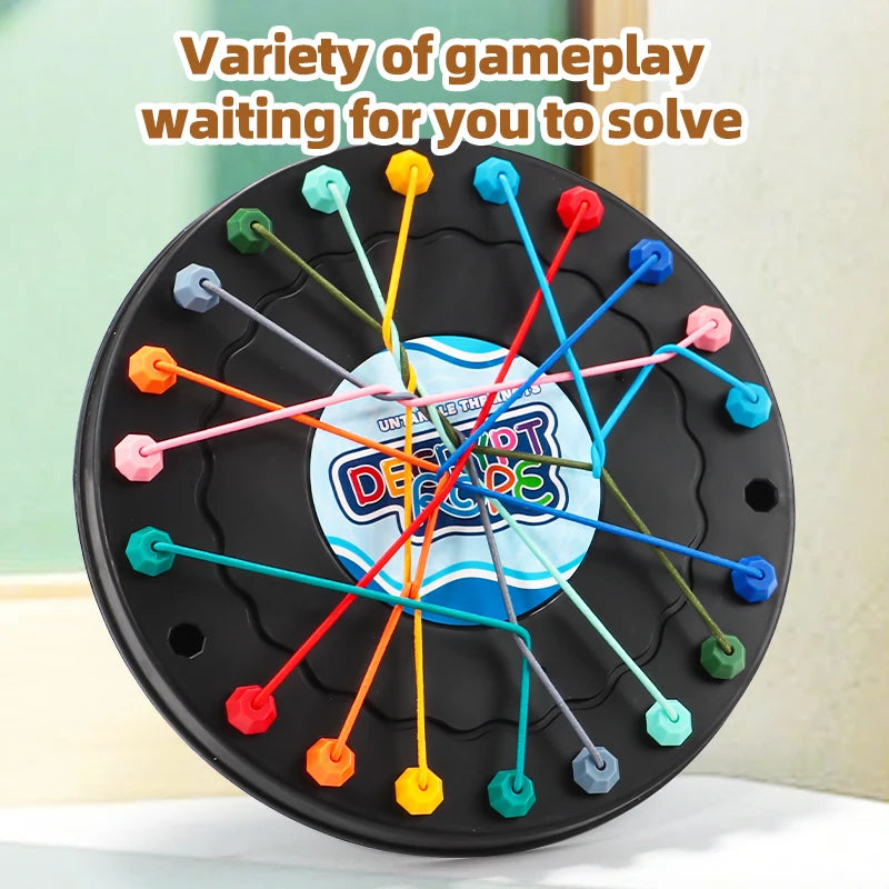 brinquedo das crianças corda decodificação jogo treinamento lógico