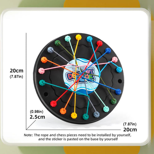 brinquedo das crianças corda decodificação jogo treinamento lógico