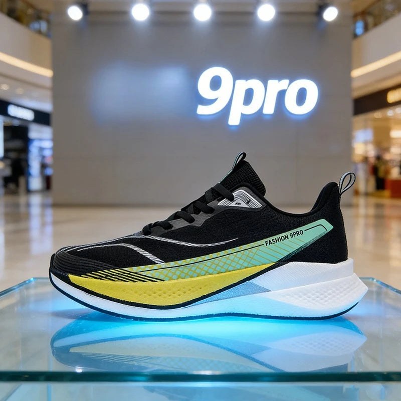 Tênis de Corrida Unissex 2026 Novo Chitu 9ro com Placa de Fibra de Carbono, Leve, Amortecido, para Jogging e Competição Esportiva