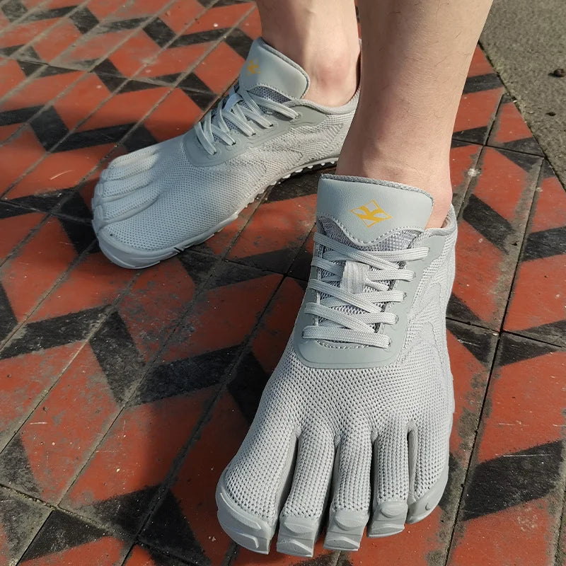 Sapatos Unissex com Dedos Separados para Homens, Tênis Casuais FiveFingers, Sapatos de Escalada com Drenagem, Sapatos de Água de Secagem Rápida para Canyoning