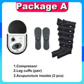 Massajador de pressão de compressão de ar da coxa, aliviar varizes, promover a circulação sanguínea, aliviar o trombo, máquina de massagem de pernas