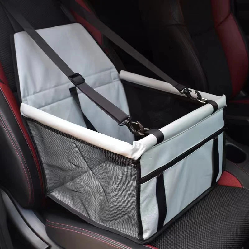 Capa de Assento para Carro de Cães de Alta Qualidade, Dobrável e Removível, Bolsa de Transporte Segura e Estável para Viagens