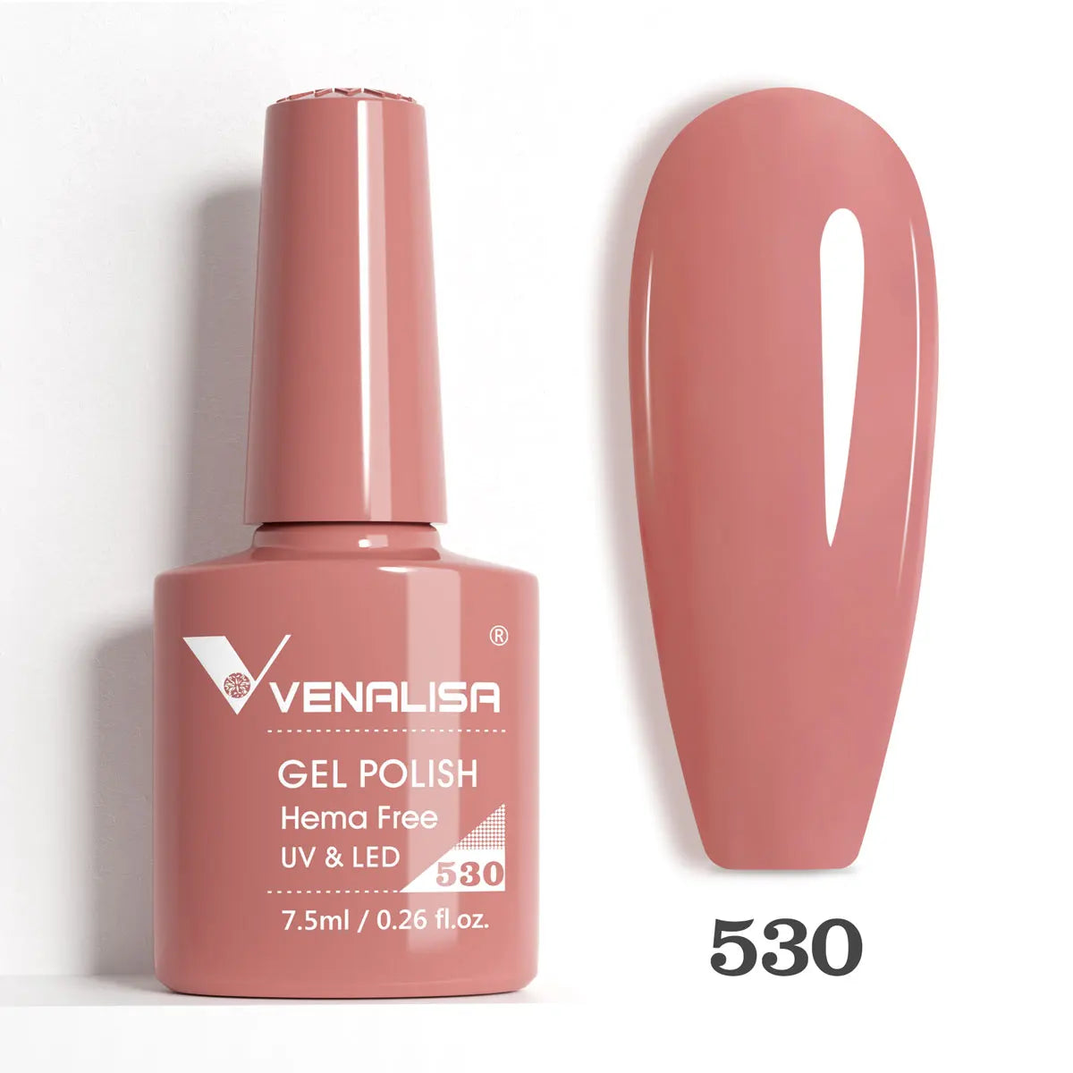 Verniz de Gel com Glitter Venalisa Livre de HEMA e TPO – Cobertura Total Deslumbrante, Soak Off, Gel UV/LED para Unhas de Gel Francesas, Coleção Nude Rosa Jelly