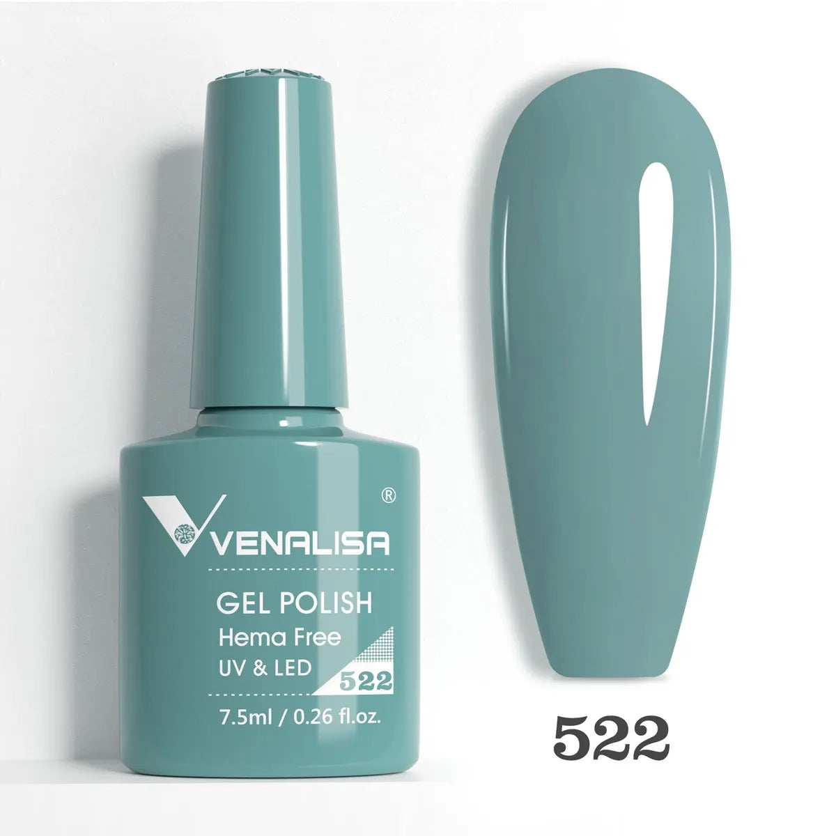 Verniz de Gel com Glitter Venalisa Livre de HEMA e TPO – Cobertura Total Deslumbrante, Soak Off, Gel UV/LED para Unhas de Gel Francesas, Coleção Nude Rosa Jelly