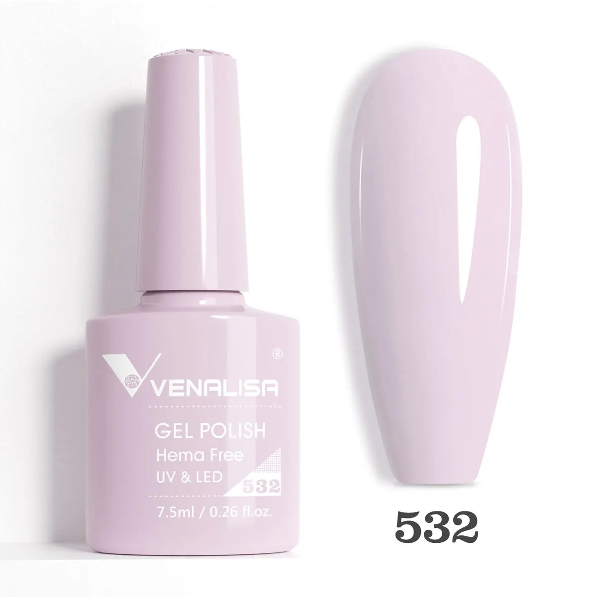 Verniz de Gel com Glitter Venalisa Livre de HEMA e TPO – Cobertura Total Deslumbrante, Soak Off, Gel UV/LED para Unhas de Gel Francesas, Coleção Nude Rosa Jelly
