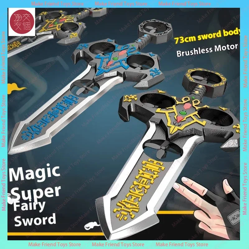 Drone de espada voadora Rc de 73cm 36cm com controle de gestos conduziu luzes 360 ° Stunt Flip Controle Remoto Planador Brinquedo Adulto Ao Ar Livre Menino Presente