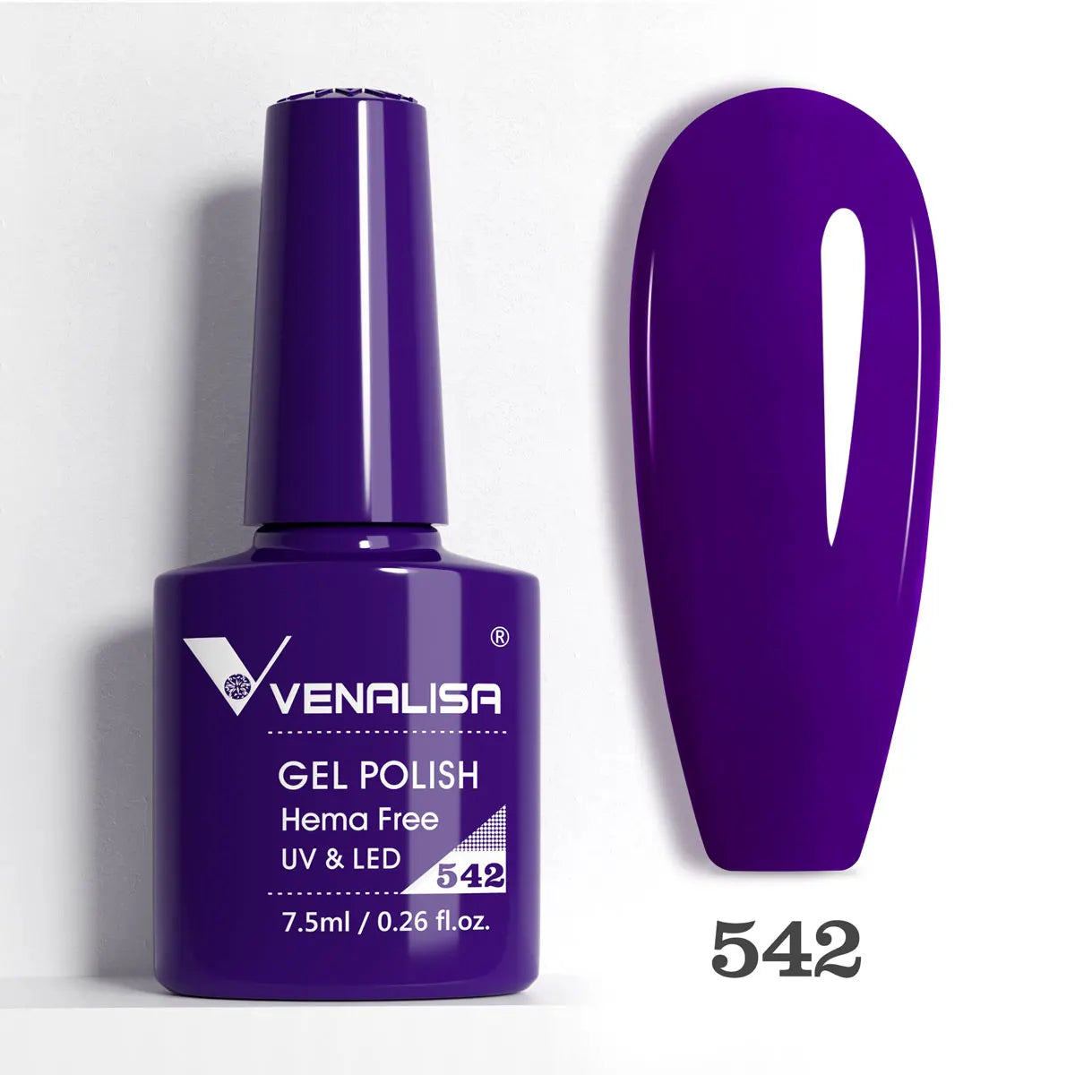 Verniz de Gel com Glitter Venalisa Livre de HEMA e TPO – Cobertura Total Deslumbrante, Soak Off, Gel UV/LED para Unhas de Gel Francesas, Coleção Nude Rosa Jelly