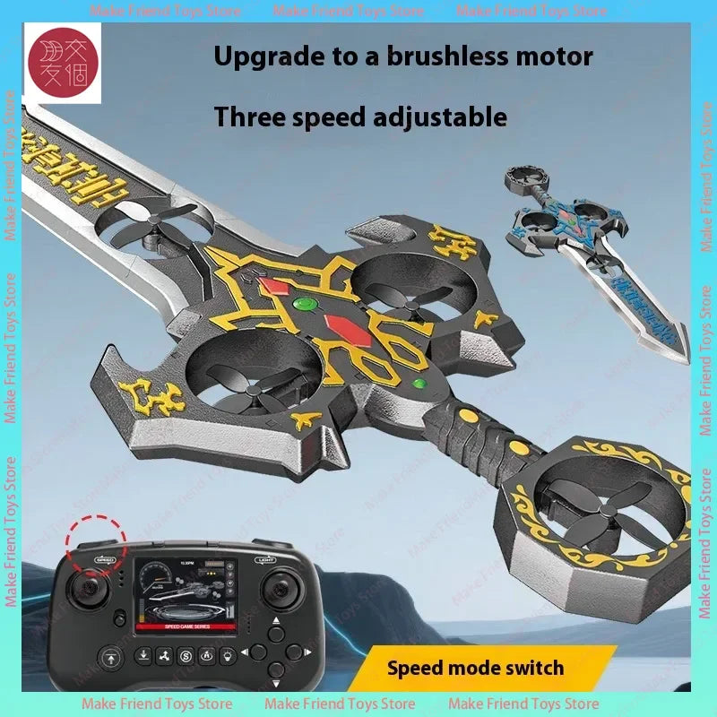 Drone de espada voadora Rc de 73cm 36cm com controle de gestos conduziu luzes 360 ° Stunt Flip Controle Remoto Planador Brinquedo Adulto Ao Ar Livre Menino Presente