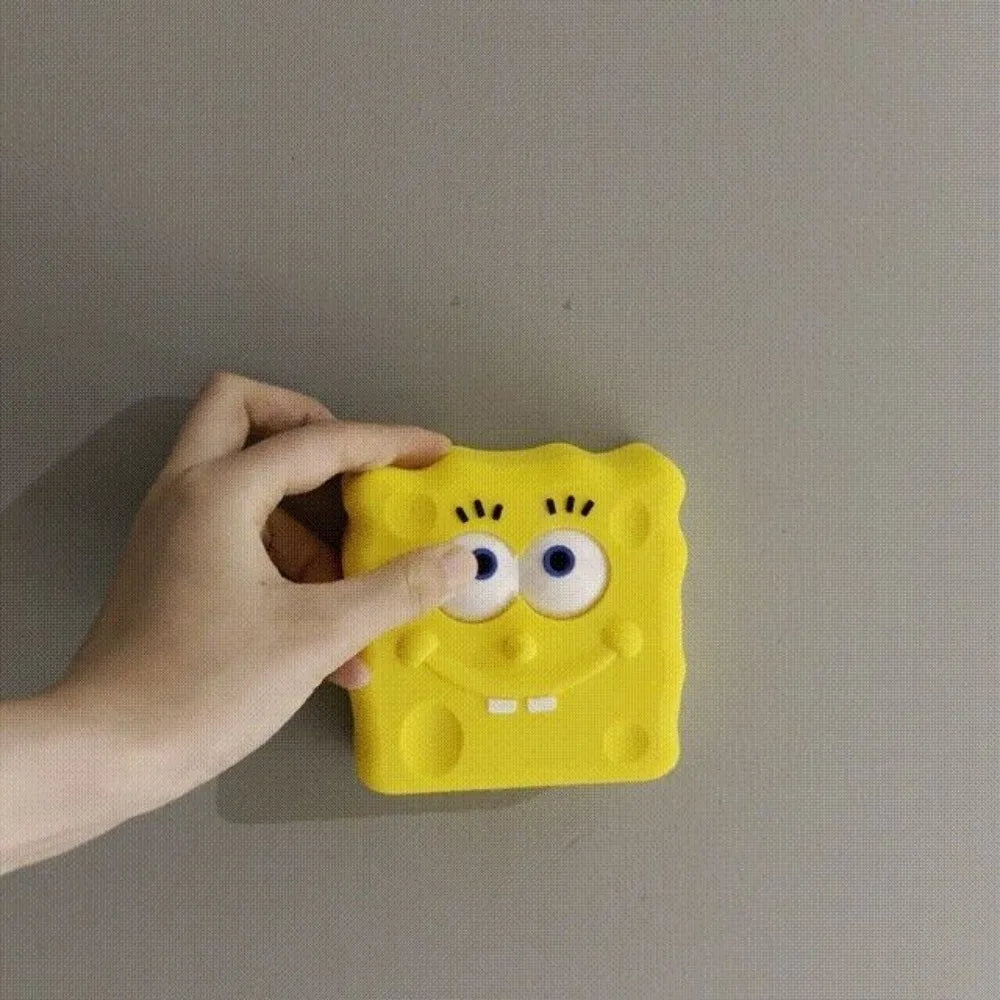 Cute SpongeBob Squidward 3D Printed Light Switch Cover, Home Decor & Gift
