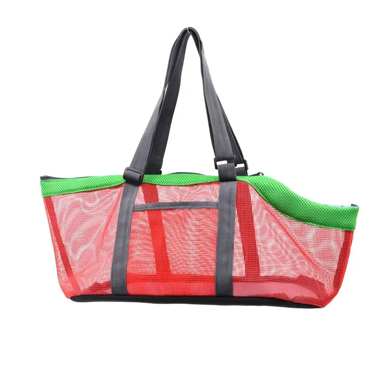 Sacos de transporte para animais de estimação malha dobrável pet transportadora bolsa para cães pequenos schnauzer em miniatura cães acessórios