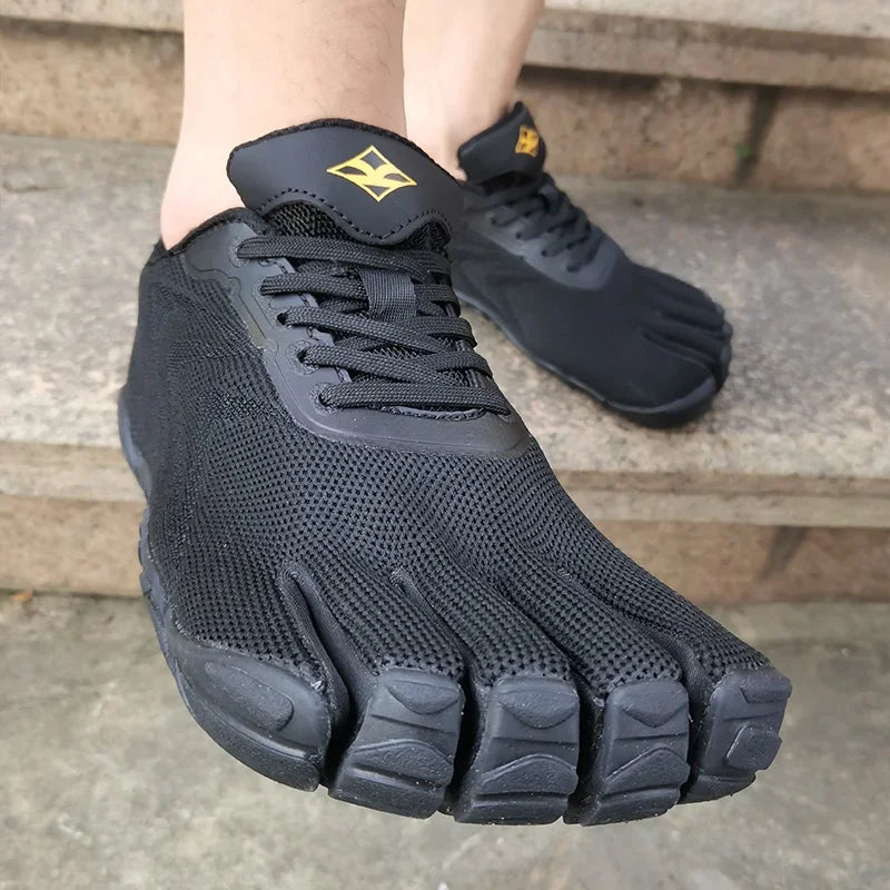 Sapatos Unissex com Dedos Separados para Homens, Tênis Casuais FiveFingers, Sapatos de Escalada com Drenagem, Sapatos de Água de Secagem Rápida para Canyoning