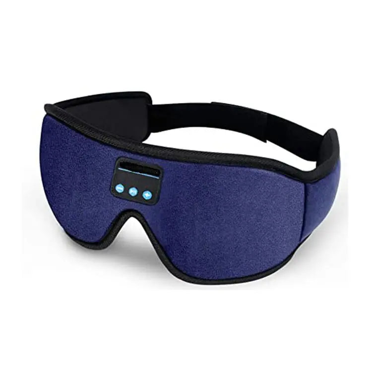 Máscara de Dormir 3D com Fones de Ouvido Bluetooth para Música e Sono com Alto-falante HD Embutido