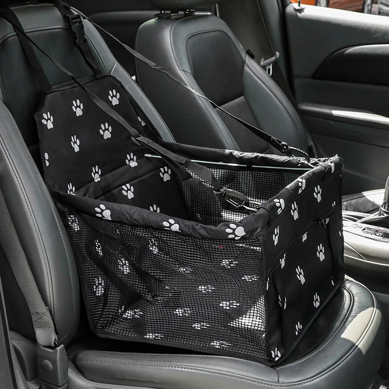 Capa de Assento para Carro de Cães de Alta Qualidade, Dobrável e Removível, Bolsa de Transporte Segura e Estável para Viagens