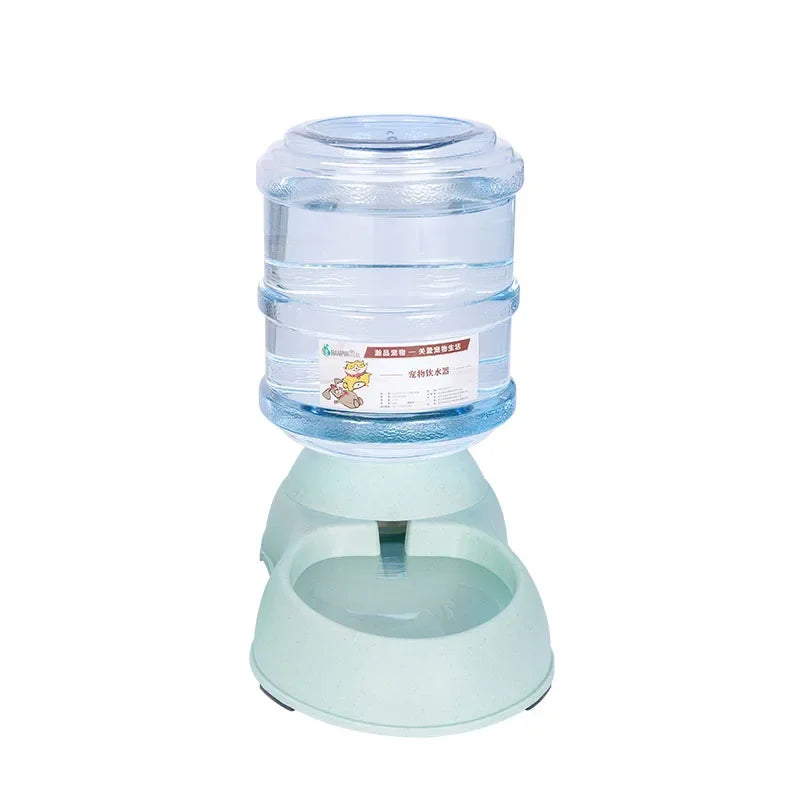 Automático Pet Alimentador Waterer, Alta Capacidade, Tigela do alimento, Gravidade Água Dispenser, Pet Bowl para cães e gatos, Cão Acessórios, 3,8 L