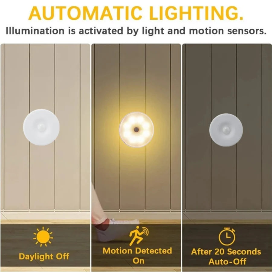 Motion Sensor Light Led USB