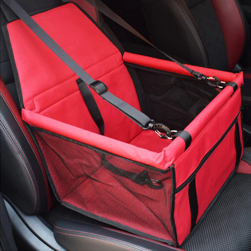 Capa de Assento para Carro de Cães de Alta Qualidade, Dobrável e Removível, Bolsa de Transporte Segura e Estável para Viagens