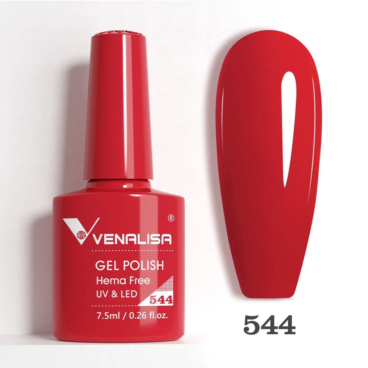Verniz de Gel com Glitter Venalisa Livre de HEMA e TPO – Cobertura Total Deslumbrante, Soak Off, Gel UV/LED para Unhas de Gel Francesas, Coleção Nude Rosa Jelly