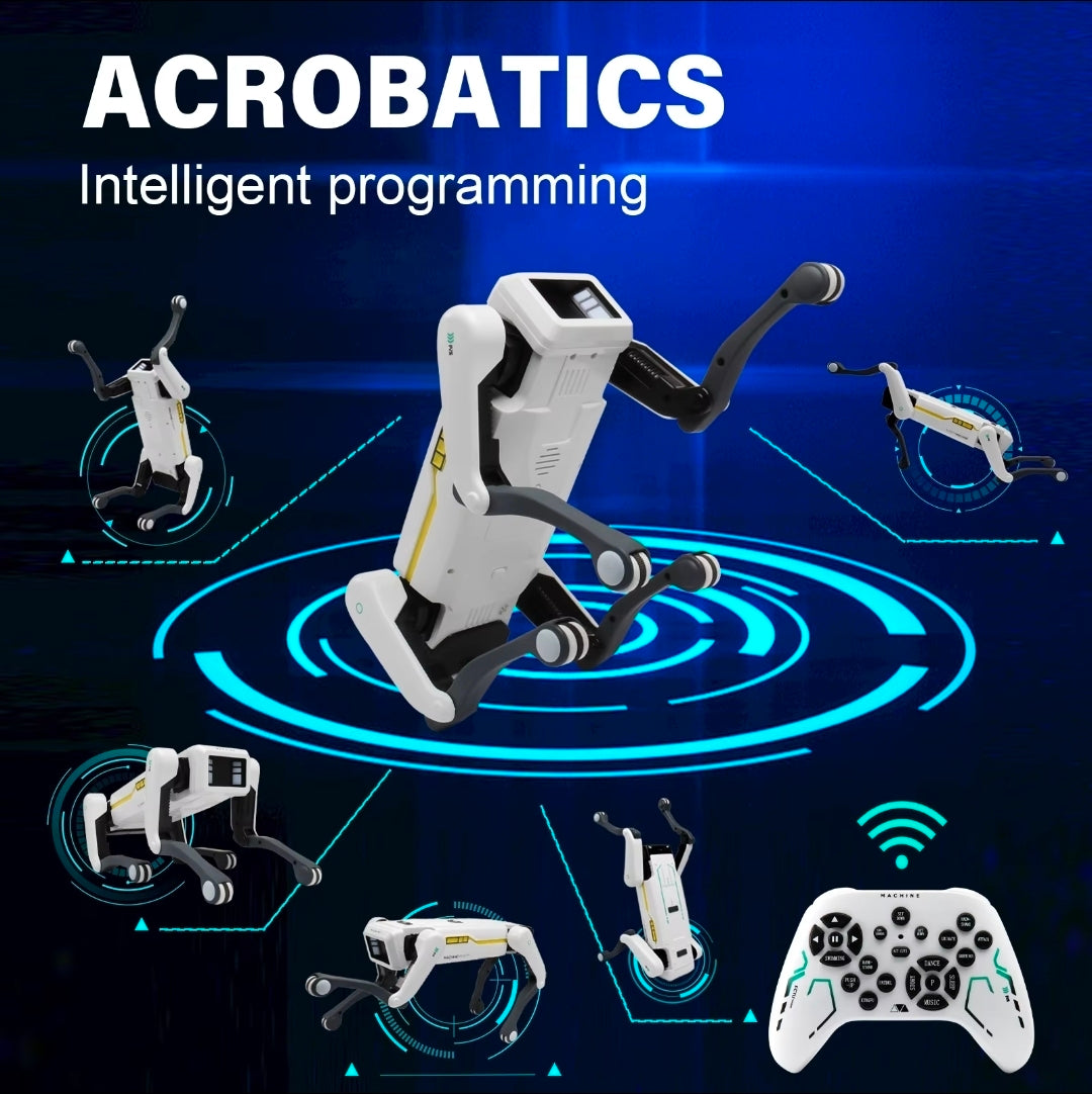 Inteligente ai rc robô cão voz diálogo