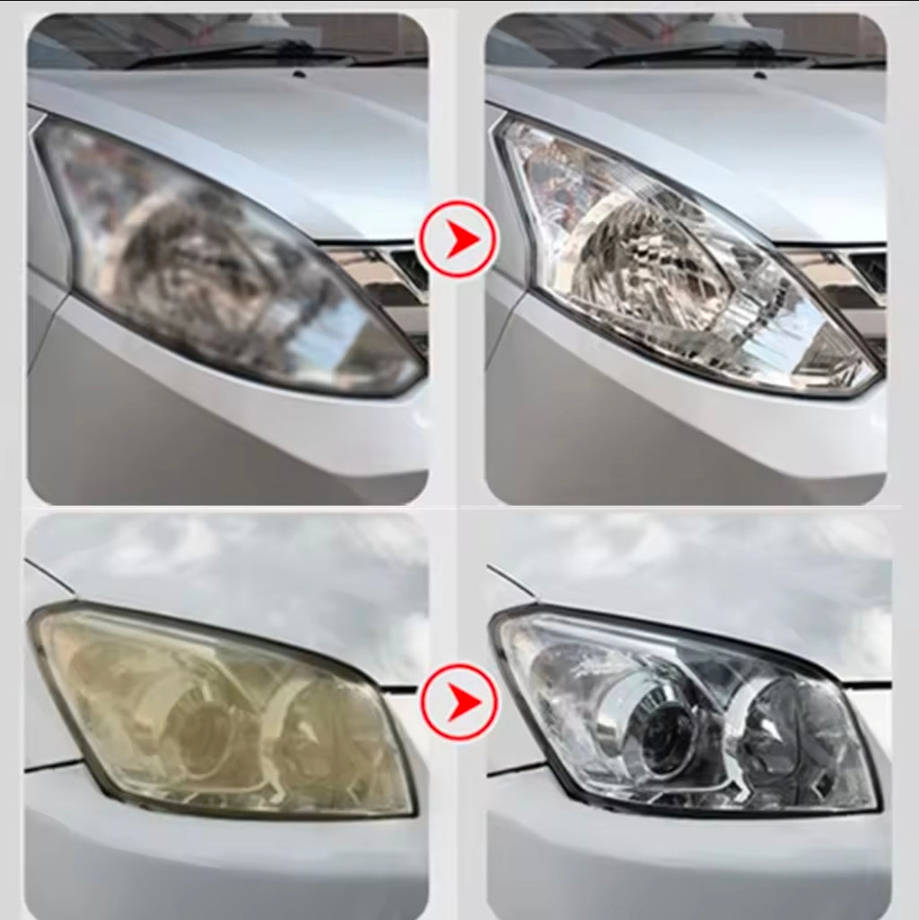 Kit de polimento químico para farol de carro