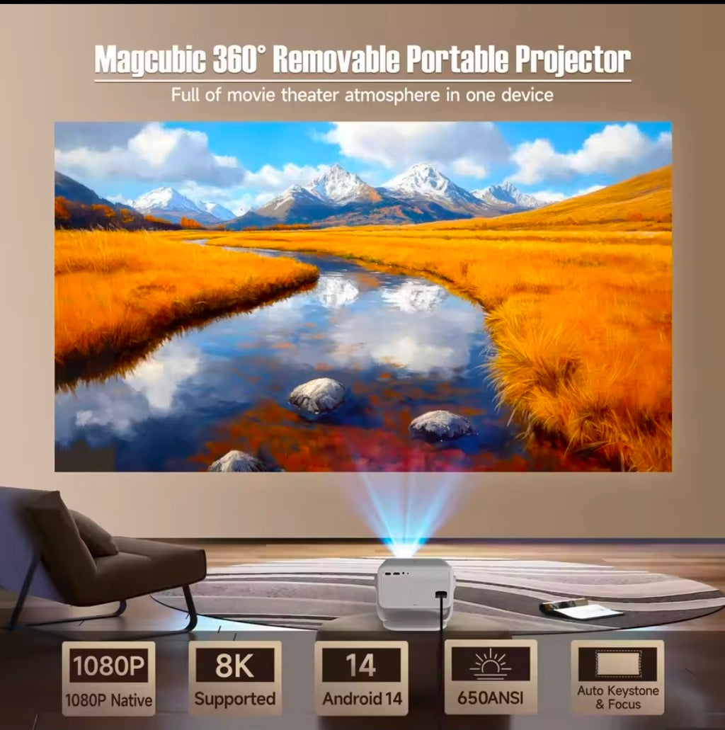 Projetor Doméstico Magcubic L018 Nativo