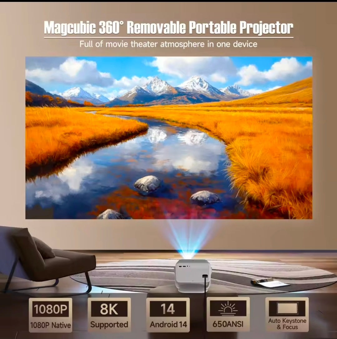Projetor Doméstico Magcubic L018 Nativo