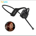 Fone de ouvido Bluetooth aberto, fones de ouvido Bluetooth com microfone