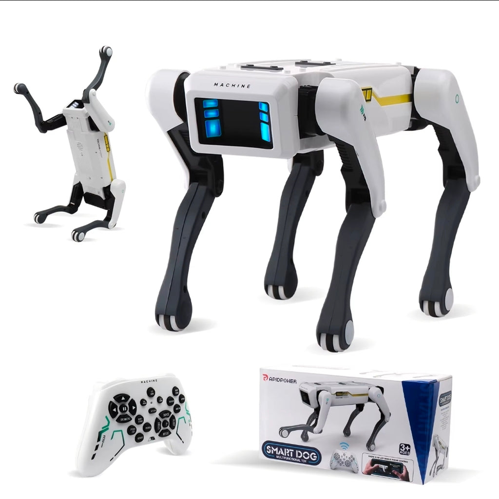 Inteligente ai rc robô cão voz diálogo