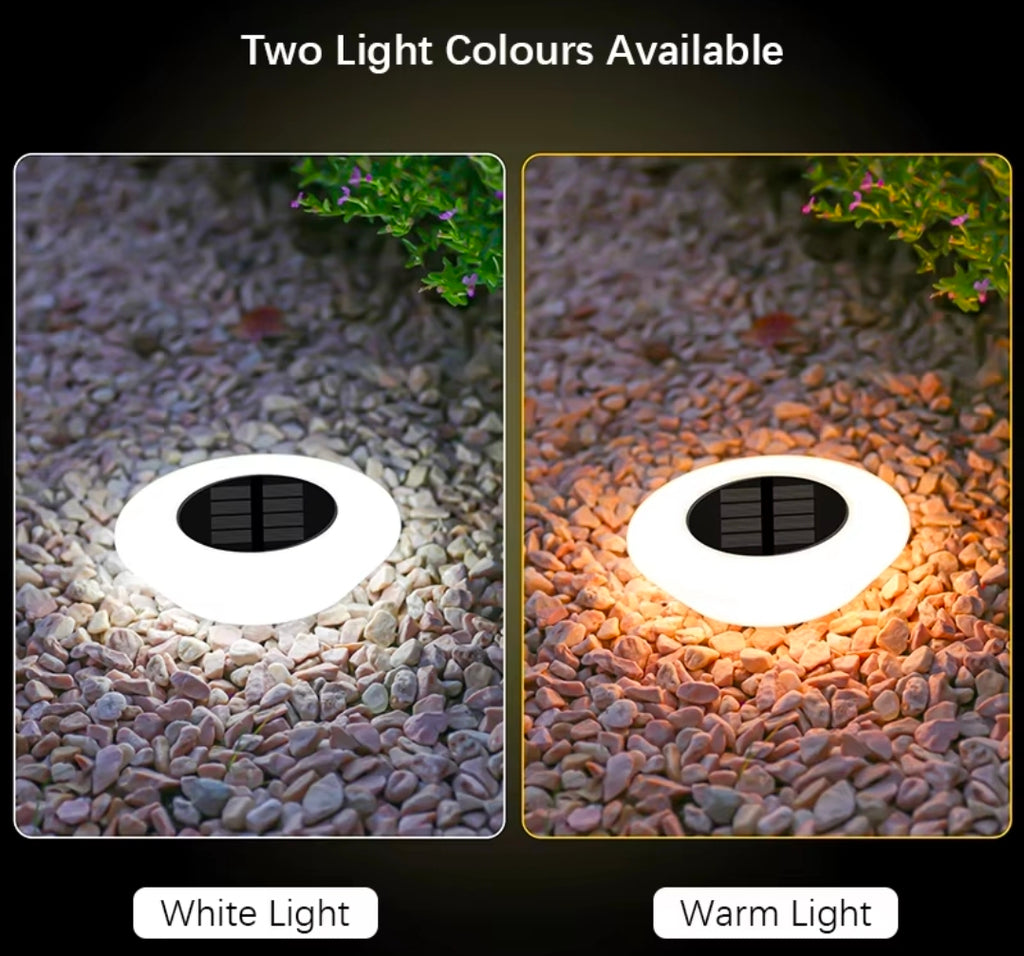 1/4 pacote de luzes solares à terra, 14led luz de paisagem ao ar livre à prova dwaterproof água, lâmpada led para gramado, para jardim caminho quintal deck acampamento decoração