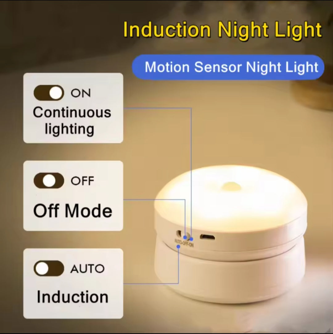 Luminária led inteligente com sensor de movimento