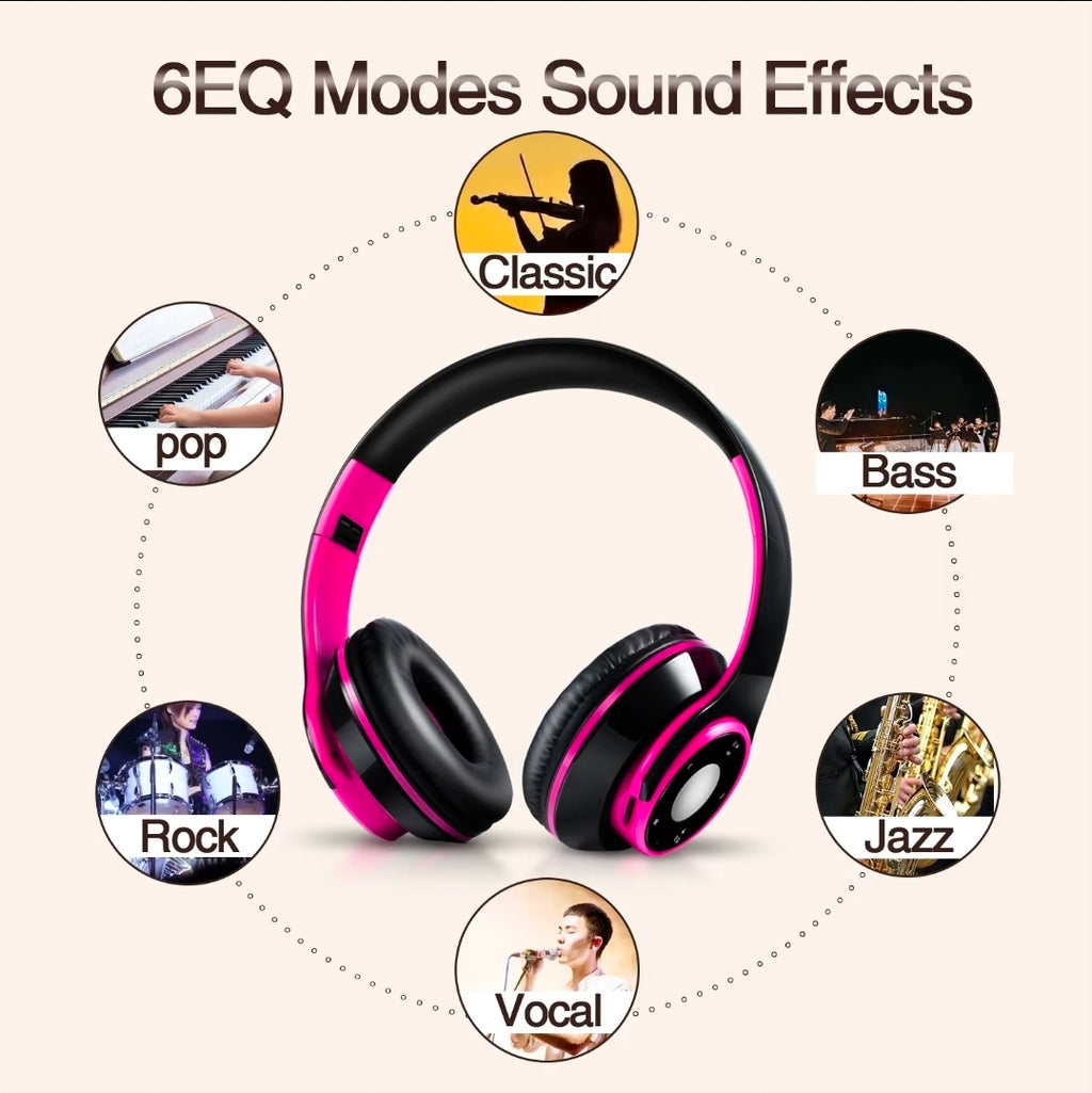 Fones de Ouvido Coloridos Sem Fio Bluetooth