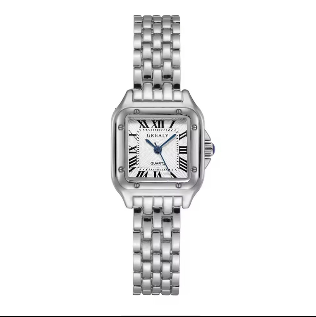 Relógio feminino luz marca de luxo negócios ouro aço inoxidável senhoras moda relógios quartzo feminino pulseira relógio pulso