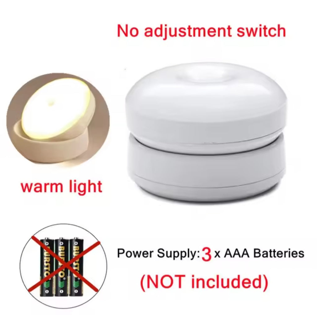 Luminária led inteligente com sensor de movimento