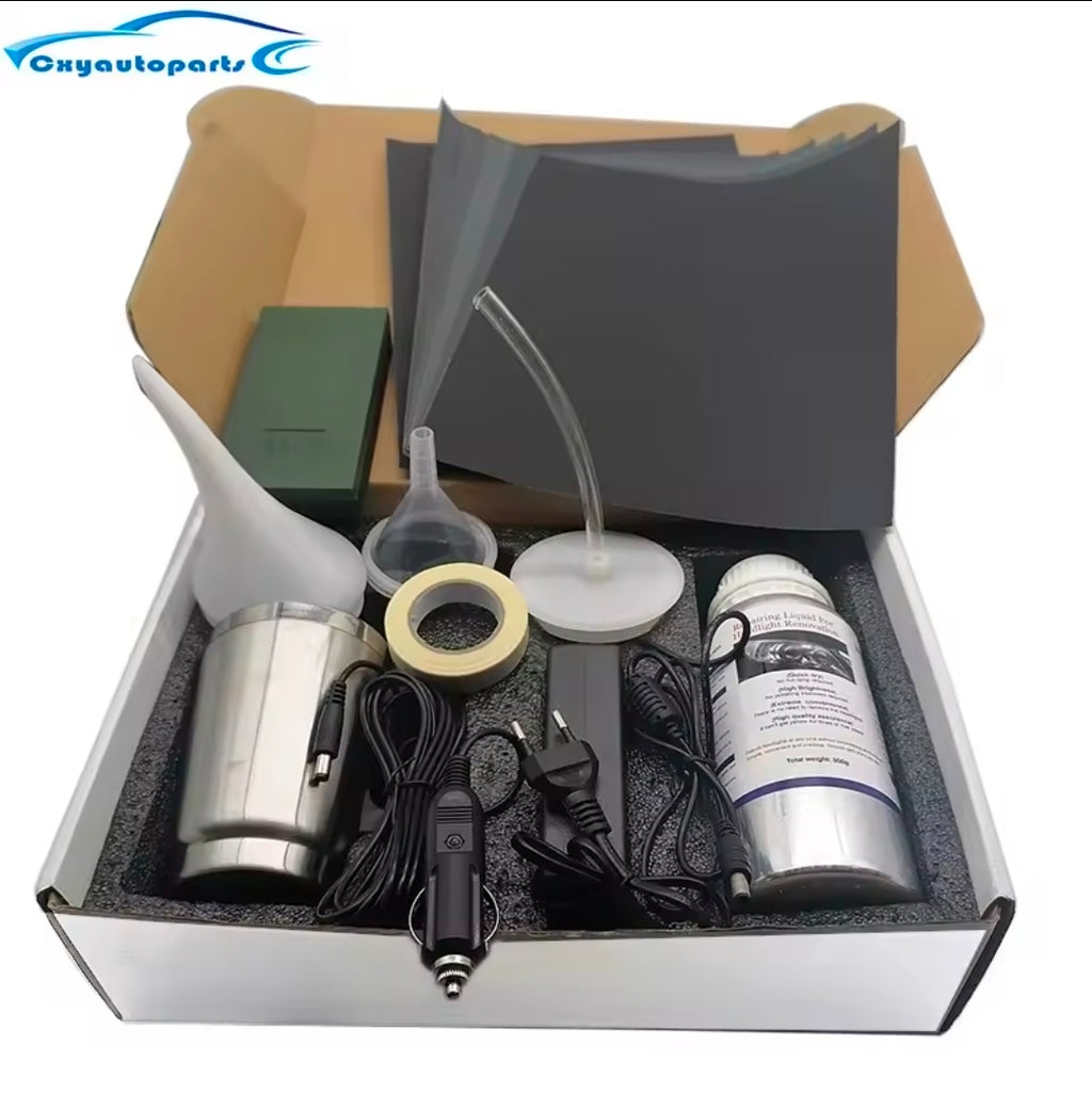 Kit de polimento químico para farol de carro