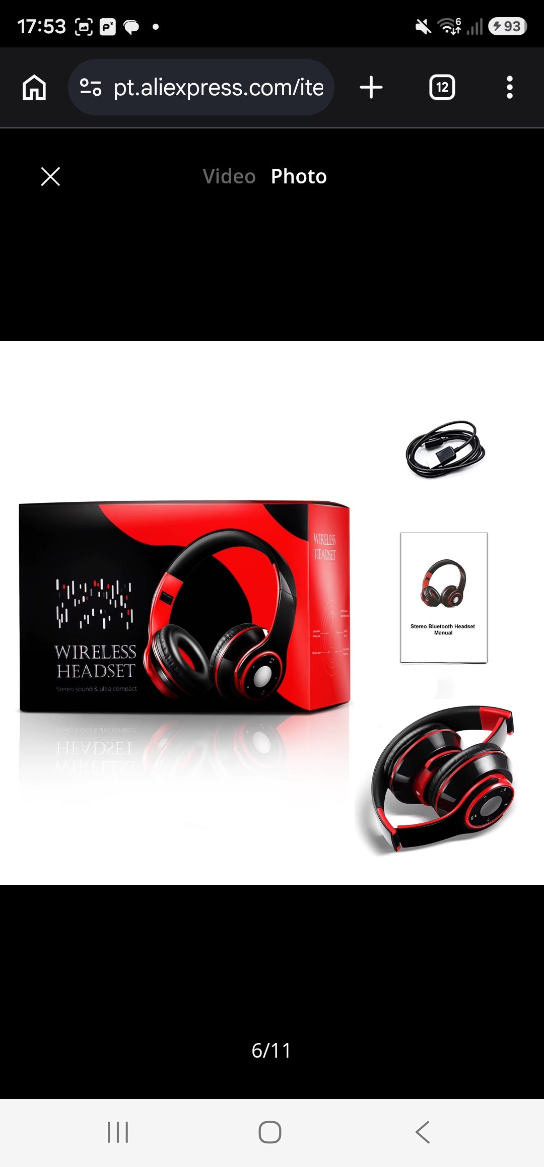Fones de Ouvido Coloridos Sem Fio Bluetooth