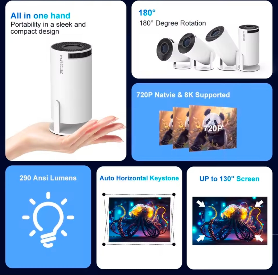 Projetor Magcubic 8K Android