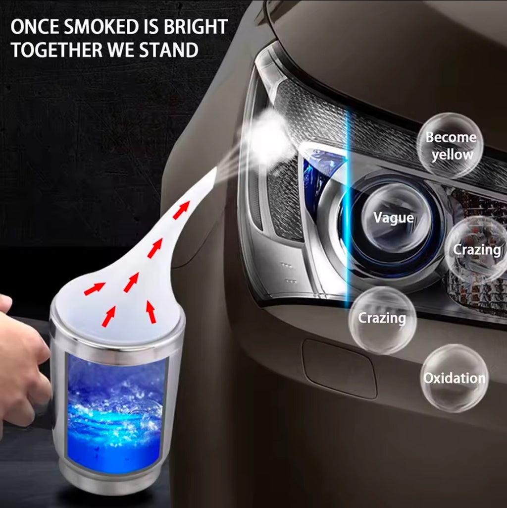Kit de polimento químico para farol de carro